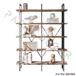 Industrial bookcase