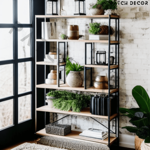 Industrial bookcase