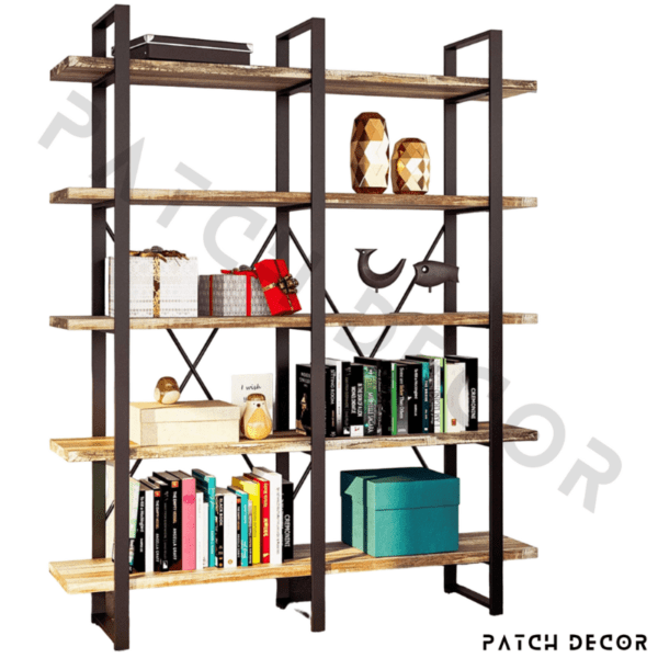 Industrial bookcase