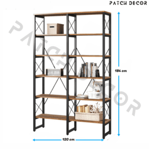 Industrial bookcase