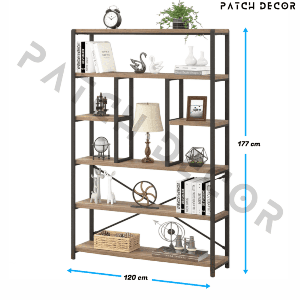 Industrial bookcase