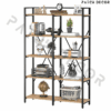 Industrial bookcase