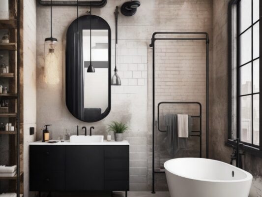 industrial bathroom ideas