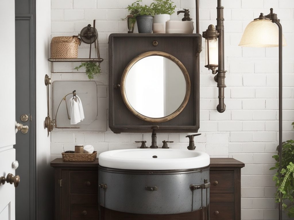 industrial bathroom ideas