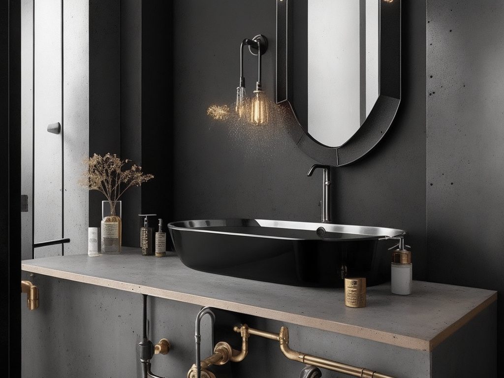 industrial bathroom ideas