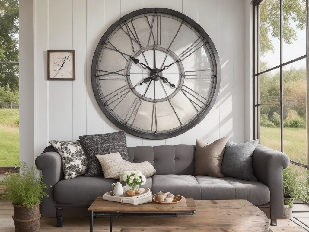 Industrial Wall Clock