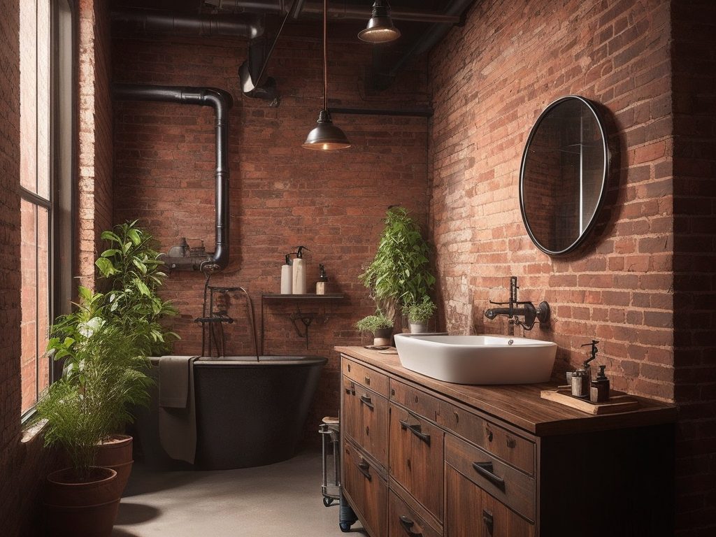 industrial bathroom ideas