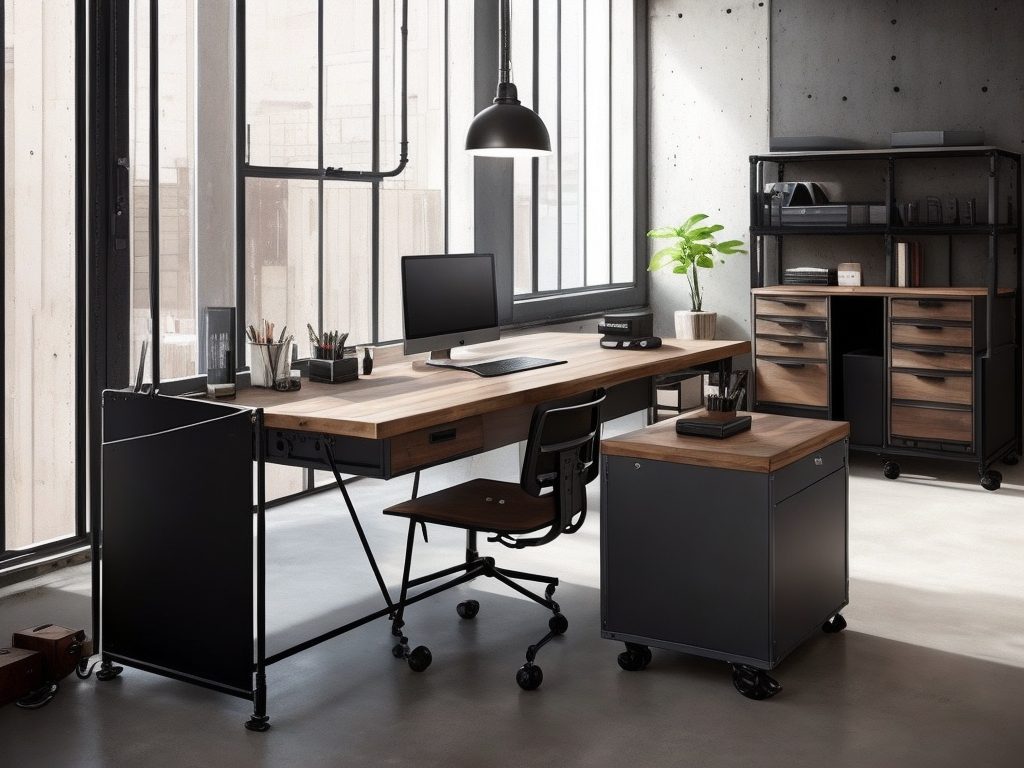 Industrial Desks and Office Furniture