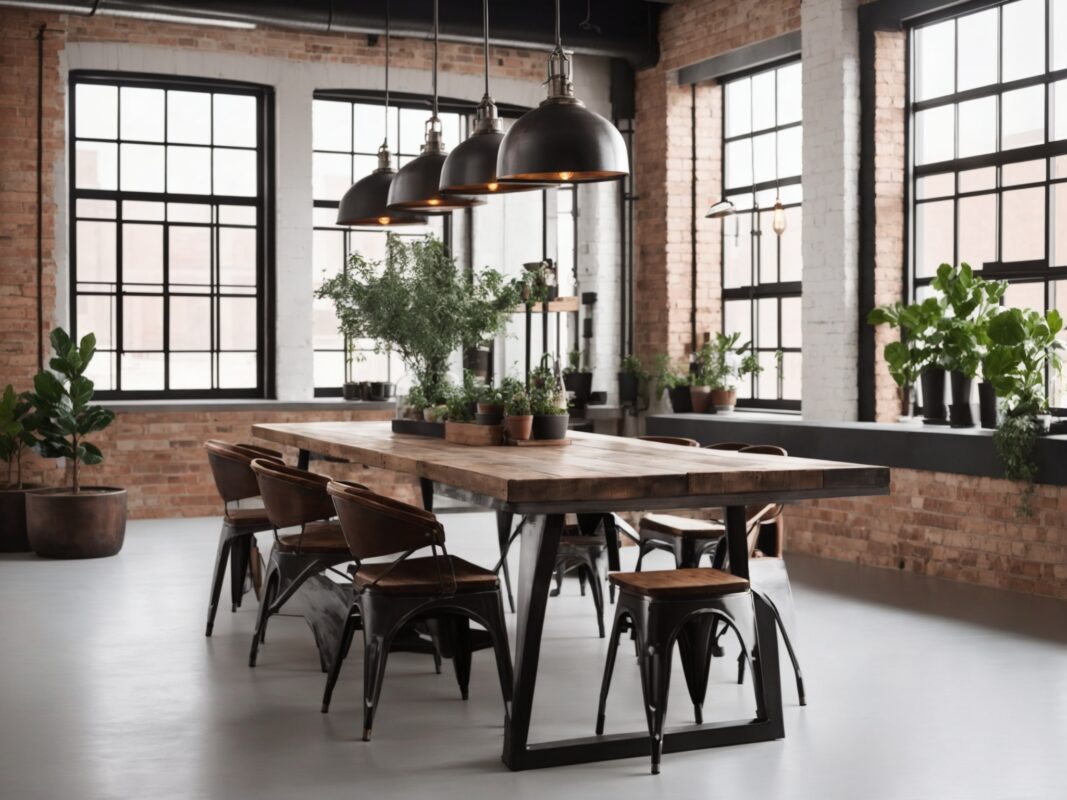 Industrial Dining Room Furniture