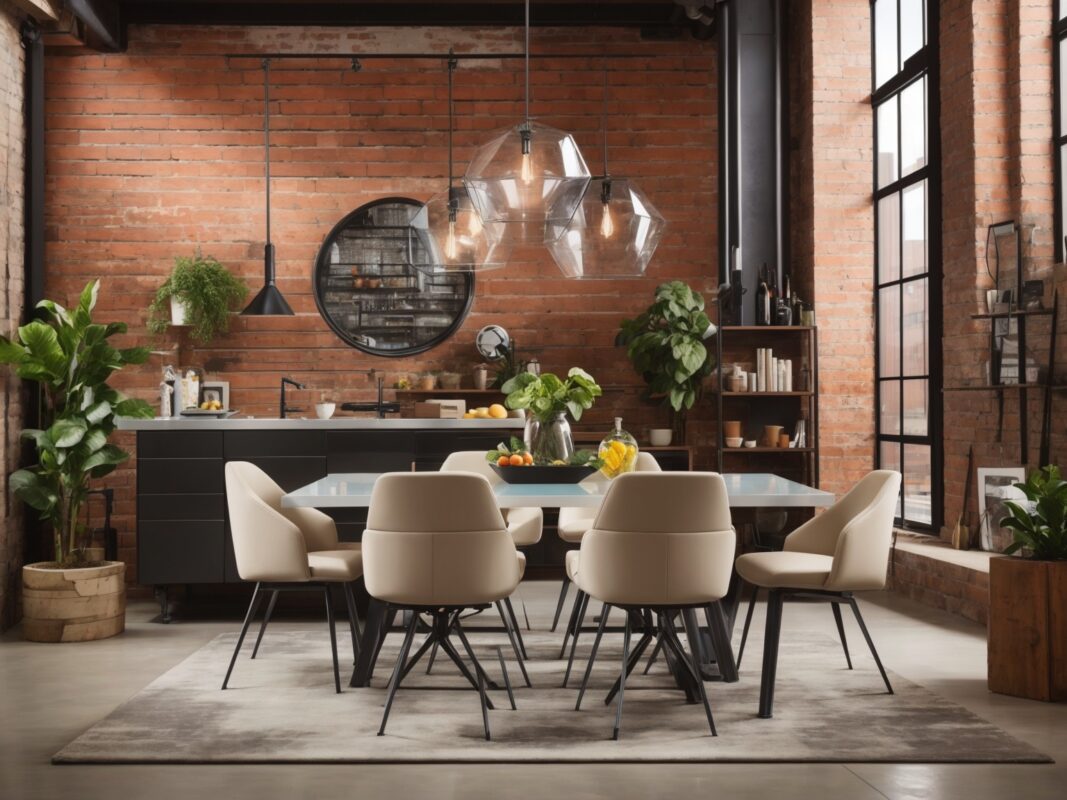 industrial Dining Room Furniture