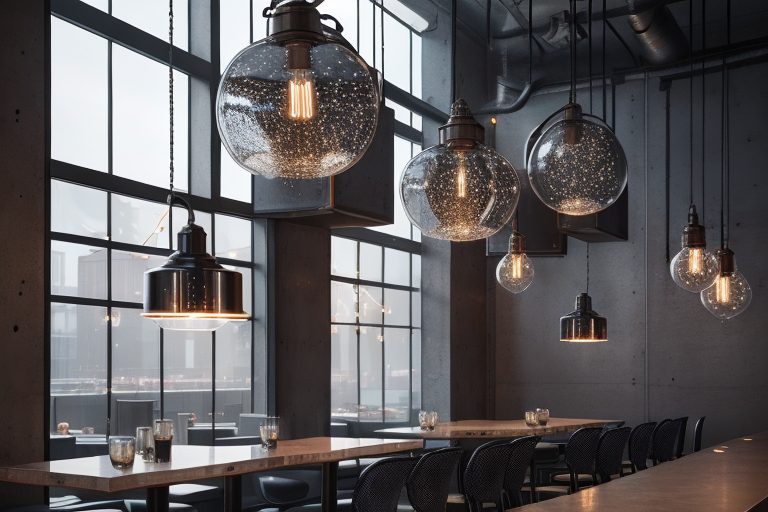 Industrial Lighting for Restaurants and Cafes