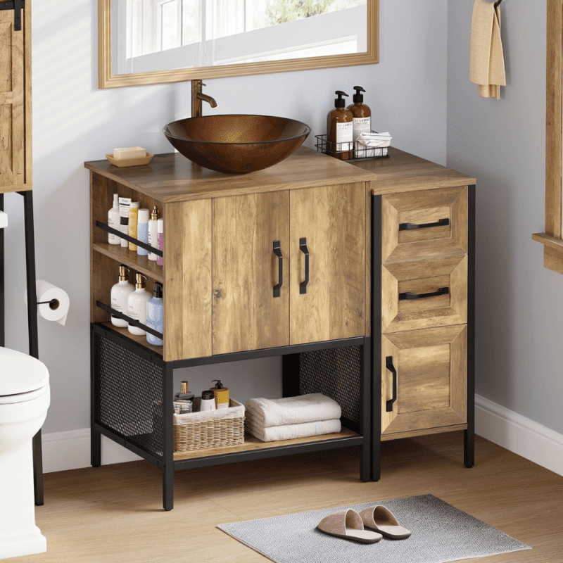 Industrial Bathroom Vanity