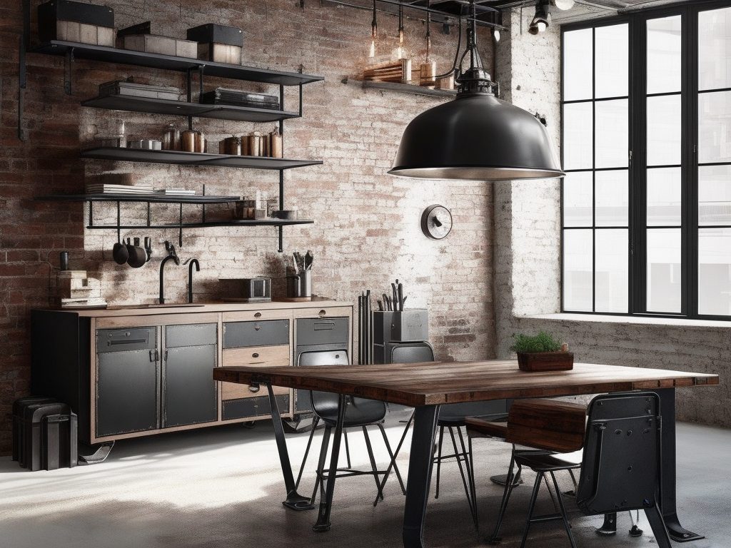 Industrial Furniture in Modern Interior Design