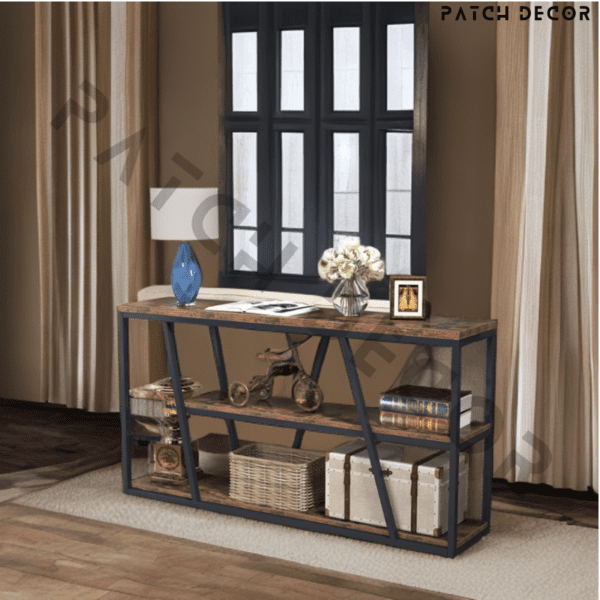 Industrial Console Table