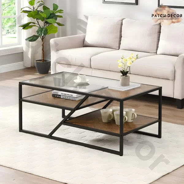 Emma Industrial Style Coffee Table