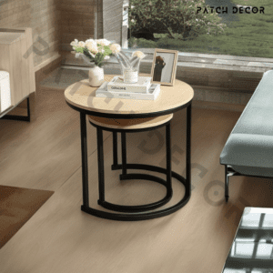 Round Wood Coffee Table