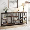 Industrial Console Sofa Table