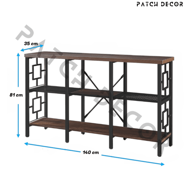 Industrial Vintage Console Sofa Table