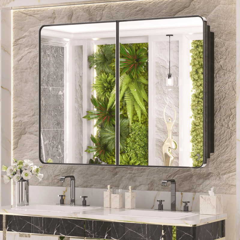 Industrial Bathroom Mirrors