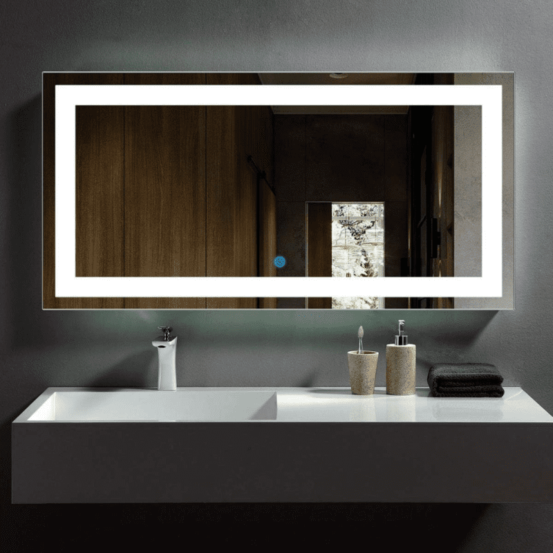 Industrial Bathroom Mirrors