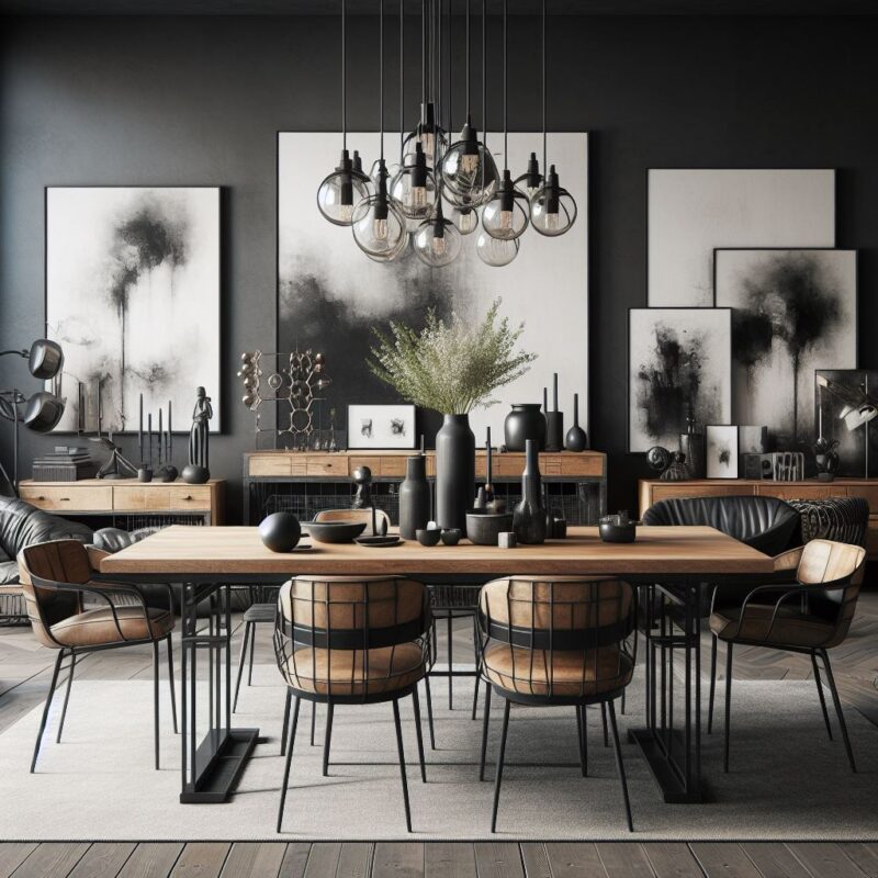 Industrial Dining Table