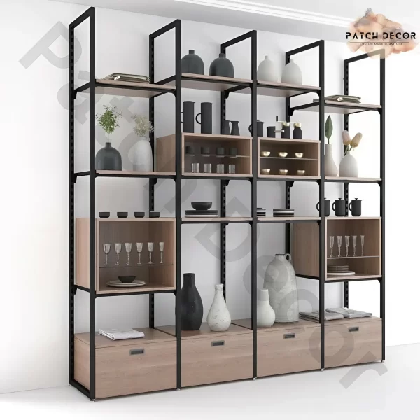 Modular Storage Display Shelf Unit