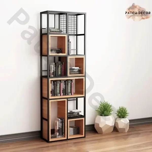 Rose Metal Bookcase